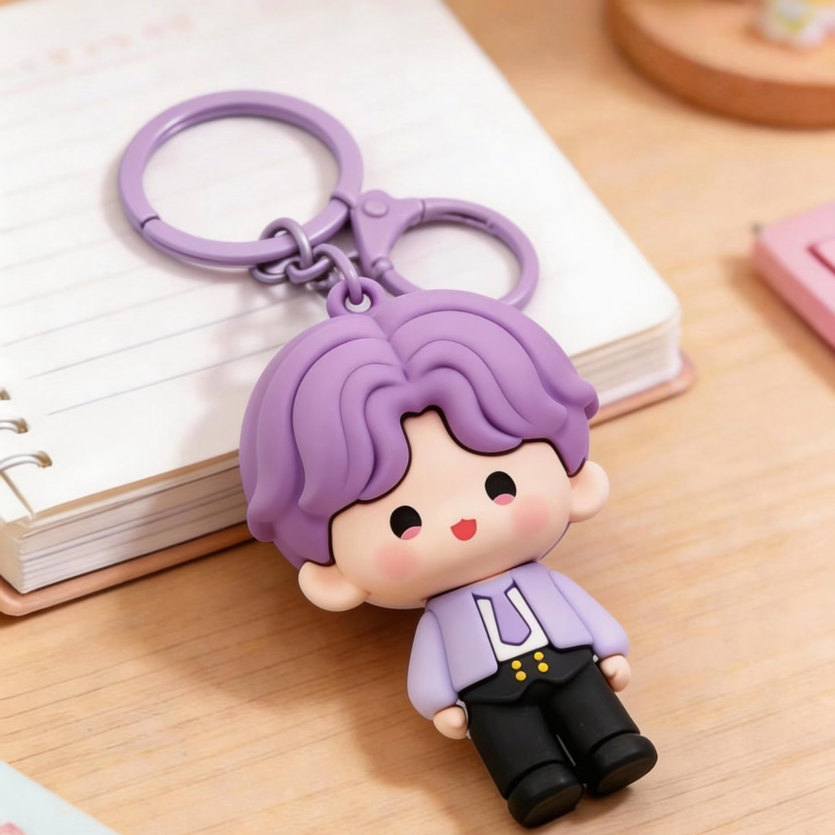 【in-stock】Cute Silicone Keychain - Image 5