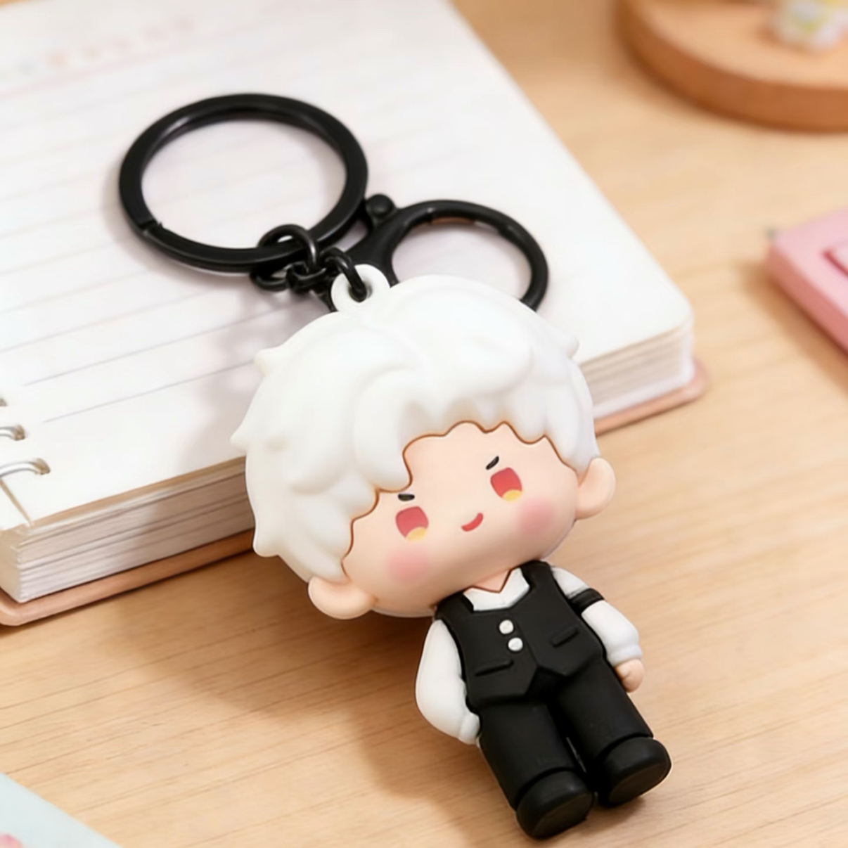 【in-stock】Cute Silicone Keychain - Image 4