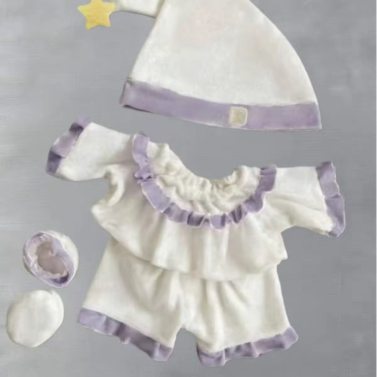 【in-stock】Doll Outfit |40cm Plush Doll Pajamas - Image 3