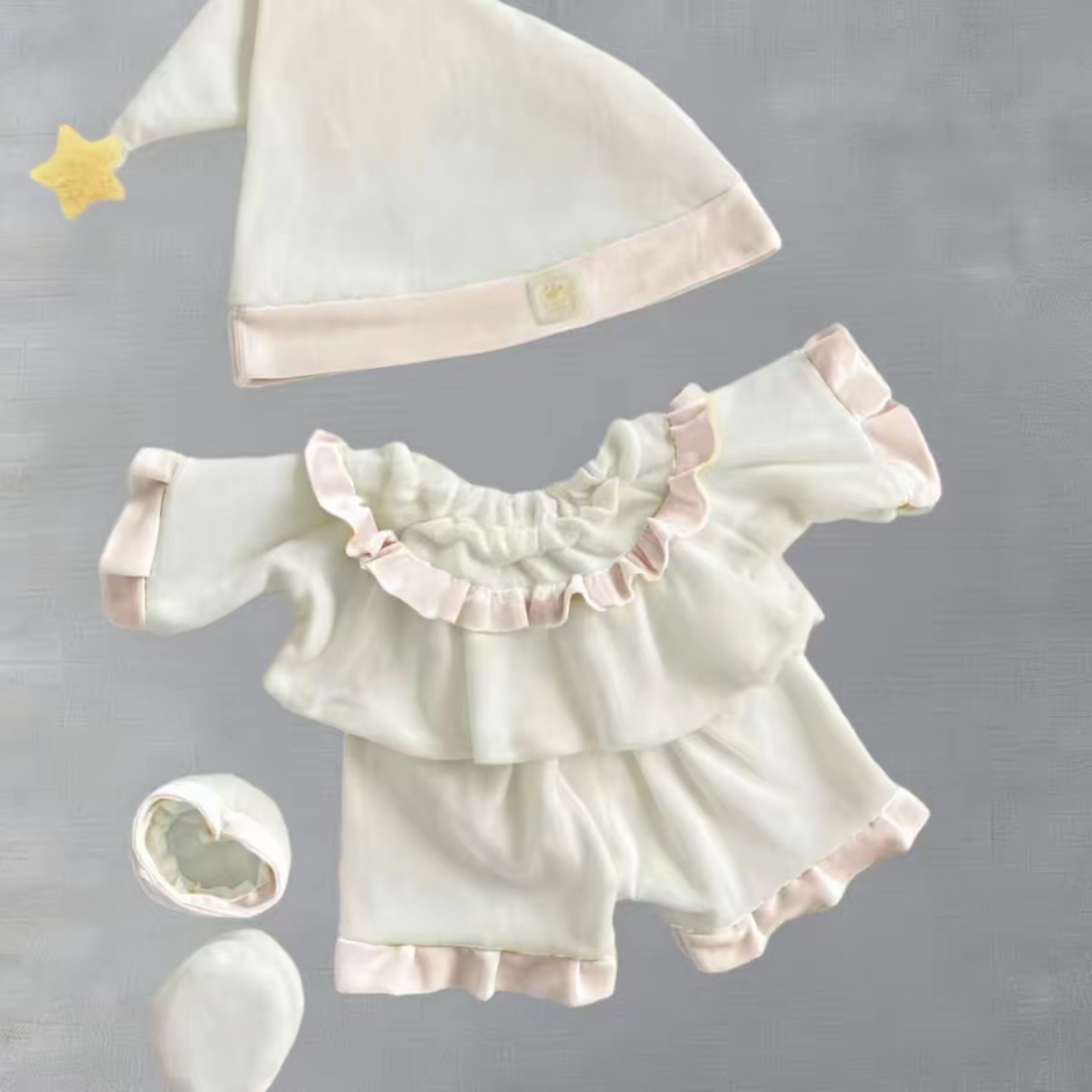 【in-stock】Doll Outfit |40cm Plush Doll Pajamas - Image 2